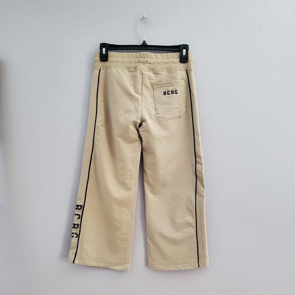 BCBGMaxazria Capri Pant Zippered Bling Jacket Sweatsuit S - Picture 7 of 13